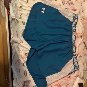 under armour shorts!